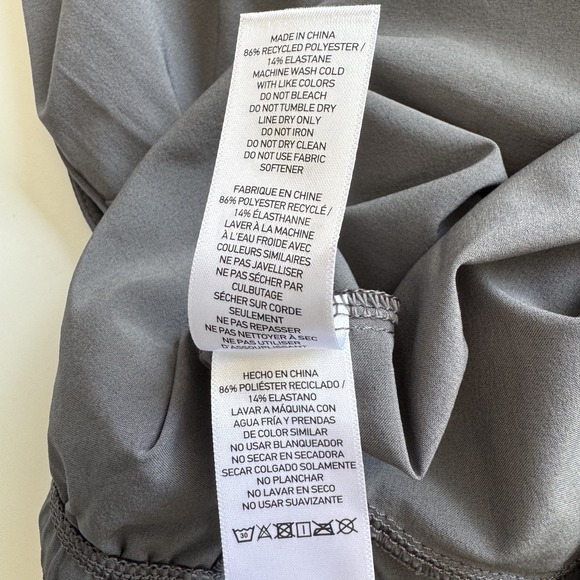 RHONE Essentials 7" Unlined Training Short Mens 2XL Gray Athletic Workout NWT - Picture 16 of 16